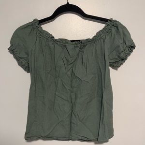 Green Womens top